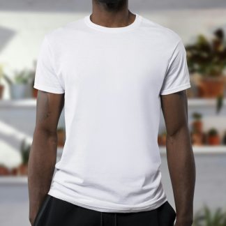 Cwolf Men's Classic Crew Neck T-Shirt — Soft Cotton Everyday Tee